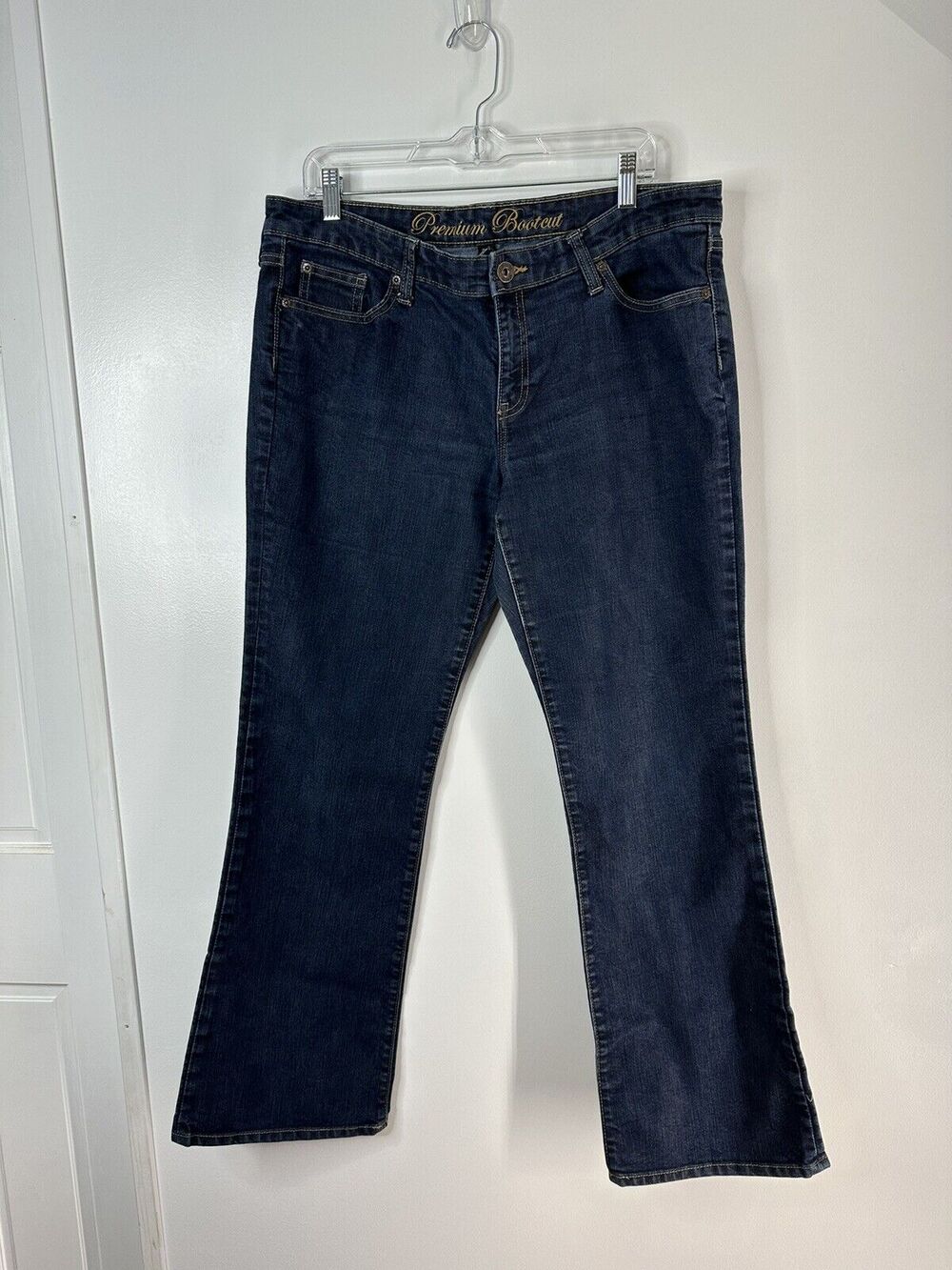 Gap Factory Premium Bootcut Jeans Size 14/32R Dark Wash Non Distressed Pants